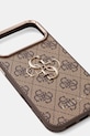 Guess etui na telefon iPhone 17 Pro Max GUHCP17X4GMGCBR brązowy AA00