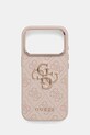 Guess etui na telefon iPhone 17 Pro na telefon różowy GUHCP17L4GMGCPI