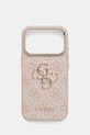 Guess etui na telefon iPhone 17 Pro na telefon różowy GUHCP17L4GMGCPI