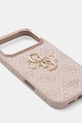 Guess etui na telefon iPhone 17 Pro GUHCP17L4GMGCPI różowy AA00