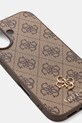 Guess etui na telefon iPhone 17 GUHMP17SP4SM4MW brązowy AA00