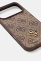 Guess etui na telefon iPhone 17 Pro GUHMP17LP4SM4MW brązowy AA00
