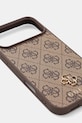 Guess etui na telefon iPhone 17 Pro Max GUHMP17XP4SM4MW brązowy AA00