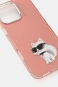 Чехол на телефон Karl Lagerfeld iPhone 16 Pro Max KLHCP16XHMCHAQP розовый AA00