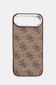Puzdro na mobil Guess iPhone 17 Air na mobil hnedá GUHMP17MP4GSSMCW
