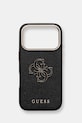 Etui za telefon Guess iPhone 17 Pro za telefon crna GUHCP17L5PS4RGGK