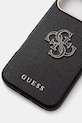 Puzdro na mobil Guess iPhone 17 Pro Max GUHCP17X5PS4RGGK čierna AA00