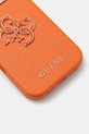 Puzdro na mobil Guess iPhone 17 Pro GUHCP17L5PS4RGGO oranžová AA00