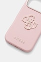 Puzdro na mobil Guess iPhone 17 Pro GUHCP17L5PS4RGGP ružová AA00