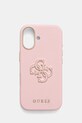 Puzdro na mobil Guess iPhone 17 na mobil ružová GUHCP17S5PS4RGGP