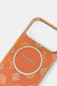 Puzdro na mobil Guess iPhone 17 Pro Max GUHMP17X5HPOEDO oranžová AA00