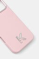 Puzdro na mobil Karl Lagerfeld iPhone 17 Pro Max KLHMP17X5PGFKHGP ružová AA00