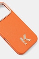 Puzdro na mobil Karl Lagerfeld iPhone 17 Pro KLHMP17L5PGFKHGO oranžová AA00