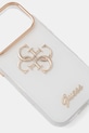 Guess etui na telefon iPhone 17 Pro GUHCP17L5HC4MLSH biały AA00