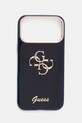 Guess pokrowiec na telefon iPhone 17 Pro Max granatowy GUHCP17X5HC4MLSB