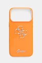 Guess etui na telefon iPhone 17 Pro Max pomarańczowy GUHCP17X5HC4MLSO
