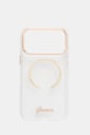 Guess etui na telefon iPhone 17 Pro Max transparentny GUHMP17X5HTCSMST
