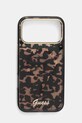 Guess etui na telefon iPhone 17 Pro Max czarny GUHMP17X5HTTMCSK