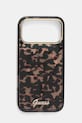 Guess etui na telefon iPhone 17 Pro Max czarny GUHMP17X5HTTMCSK
