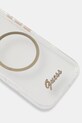Guess etui na telefon iPhone 17 GUHMP17S5HTCSMST transparentny AA00