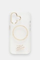 Karl Lagerfeld etui na telefon iPhone 17 transparentny KLHMP17S5HSKMEDH