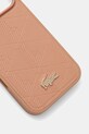 Lacoste etui na telefon iPhone 17 Pro LCHMP17LPNOP pomarańczowy AA00