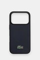 Lacoste etui na telefon iPhone 17 Pro granatowy LCHMP17LPLAV