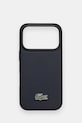 Lacoste etui na telefon iPhone 17 Pro granatowy LCHMP17LPLAV