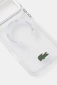 Lacoste etui na telefon iPhone 17 Pro Max LCHMP17XUGTEH transparentny AA00