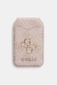 Guess etui na karty różowy GUWMSMIP4GP