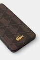 Lacoste etui na telefon z imitacji skóry Samsung Galaxy S26 LCHMS26SPBSMW brązowy AA00