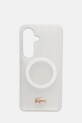 Lacoste etui na telefon Samsung Galaxy S26 biały LCHMS26SUFWAH