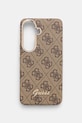 Guess etui na telefon Samsung Galaxy S26 brązowy GUHMS26S5P4FWMSW