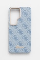 Guess чехол для телефона Samsung Galaxy S26 Ultra голубой GUHMS26L5P4FWMSB