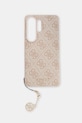 Guess etui na telefon Samsung Galaxy S26 Ultra różowy GUHMS26LGF4GPI