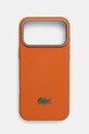 Lacoste etui na telefon iPhone 17 Pro Max pomarańczowy LCSCMP17XPLAO