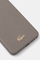 Lacoste etui na telefon z imitacji skóry Samsung Galaxy S26 Ultra LCHMS26LPCEGT beżowy AA00