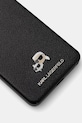 Karl Lagerfeld etui na telefon z imitacji skóry Samsung Galaxy S26 Ultra KLHMS26L6PFKCLK czarny AA00