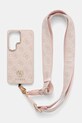 Guess etui na telefon Samsung Galaxy S26 Ultra różowy GUHMS26LP4G4DCSP