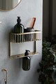 House Doctor półka łazienkowa HDBath 20 x 25,5 xm 205347002 żółty AA00