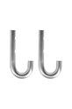 OYOY wieszak ścienny Pieni 8 x 0,4 x 9 cm 2-pack szary L301168