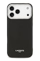 Lacoste etui na telefon z wbudowanym pierścieniem magnetycznym MagSafe iPhone 17 Pro Max czarny LCHMP17XPCESK