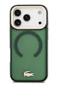 Lacoste etui na telefon z wbudowanym pierścieniem magnetycznym MagSafe iPhone 17 Pro zielony LCHMP17LUFWAE