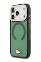 Lacoste etui na telefon z wbudowanym pierścieniem magnetycznym MagSafe iPhone 17 Pro zielony LCHMP17LUFWAE