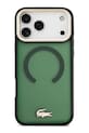 Lacoste etui na telefon z wbudowanym pierścieniem magnetycznym MagSafe iPhone 17 Pro Max zielony LCHMP17XUFWAE