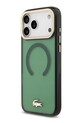 Lacoste etui na telefon z wbudowanym pierścieniem magnetycznym MagSafe iPhone 17 Pro Max zielony LCHMP17XUFWAE