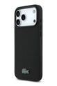 Lacoste etui na telefon z wbudowanym pierścieniem magnetycznym MagSafe iPhone 17 Pro Max czarny LCHMP17XPLAK