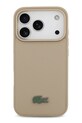 Lacoste etui na telefon z wbudowanym pierścieniem magnetycznym MagSafe iPhone 17 Pro beżowy LCHMP17LPLAT