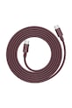 Avolt kabel usb do ładowania Bauhaus-Archiv USB-C to USB-C / 2m bordowy C1CCI1002RR