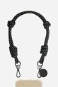 LaCoqueFrançaise lănțișor pentru telefon 40 cm negru LE324717